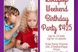 5 year old birthday party venues in Glen Burnie Maryland