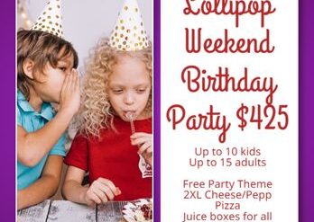 5 year old birthday party venues in Glen Burnie Maryland