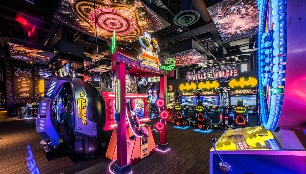 Arcades in Bellevue Washington