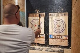 Axe Throwing in Fishers Indiana