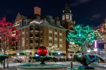 Christmas Lights in Arlington Heights Illinois