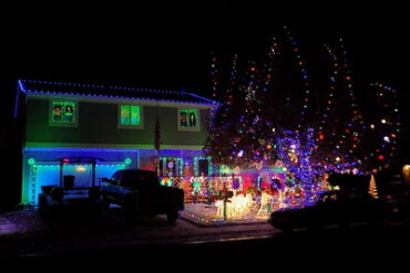 Christmas Lights in Aurora Colorado