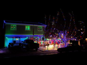 Christmas Lights in Aurora Colorado