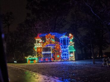 Christmas Lights in Aurora Illinois