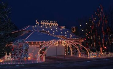 Christmas Lights in Broomfield Colorado