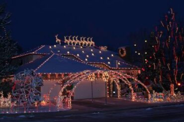 Christmas Lights in Broomfield Colorado