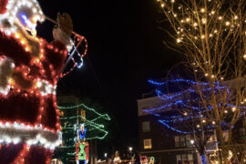 Christmas Lights in Carmel Indiana