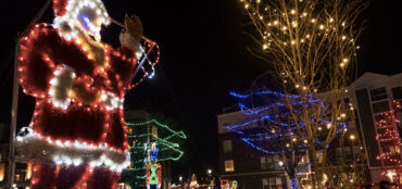 Christmas Lights in Carmel Indiana