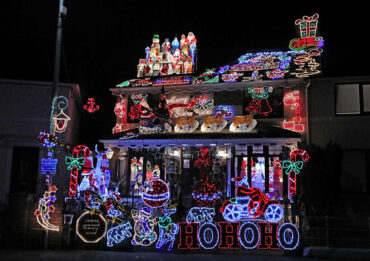 Christmas Lights in Cheyenne Wyoming