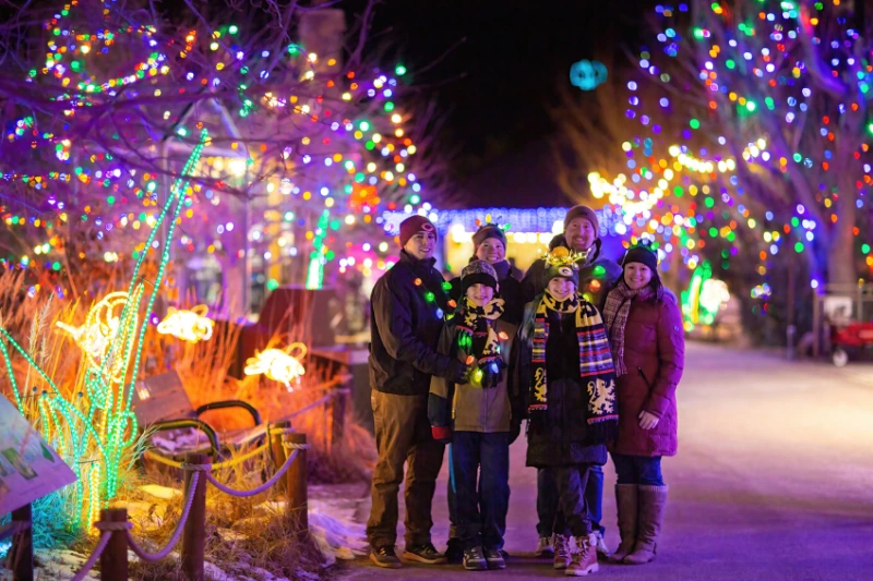 Experience the Magic of Christmas Lights in Colorado Springs Colorado