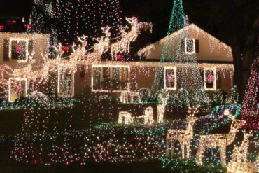 Christmas Lights in Columbia Maryland