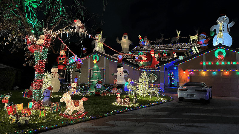 Christmas Lights in Coral Springs Florida