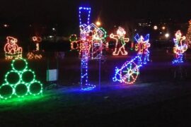 Christmas Lights in Elgin Illinois