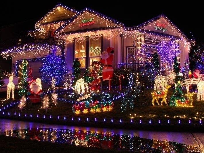 Experience the Magic of Christmas Lights in Ellicott City Maryland!