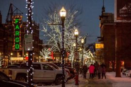 Christmas Lights in Fargo North Dakota