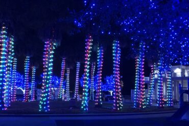 Christmas Lights in Gulfport Mississippi