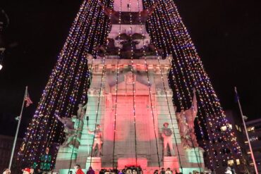 Christmas Lights in Indianapolis Indiana