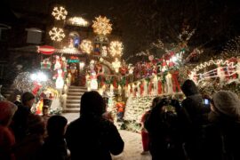 Christmas Lights in Joliet Illinois