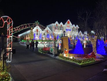 Christmas Lights in Lexington Kentucky