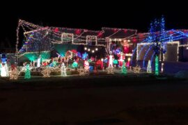 Christmas Lights in Lincoln Nebraska