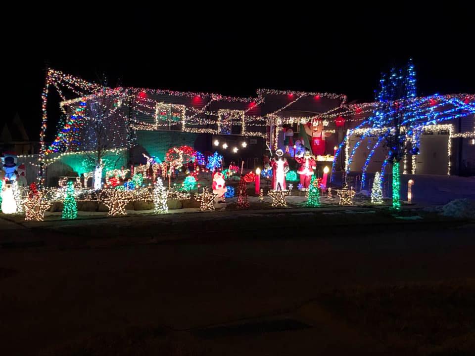 Christmas Lights in Lincoln Nebraska