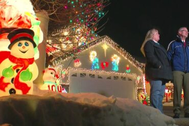 Christmas Lights in Maple Grove Minnesota