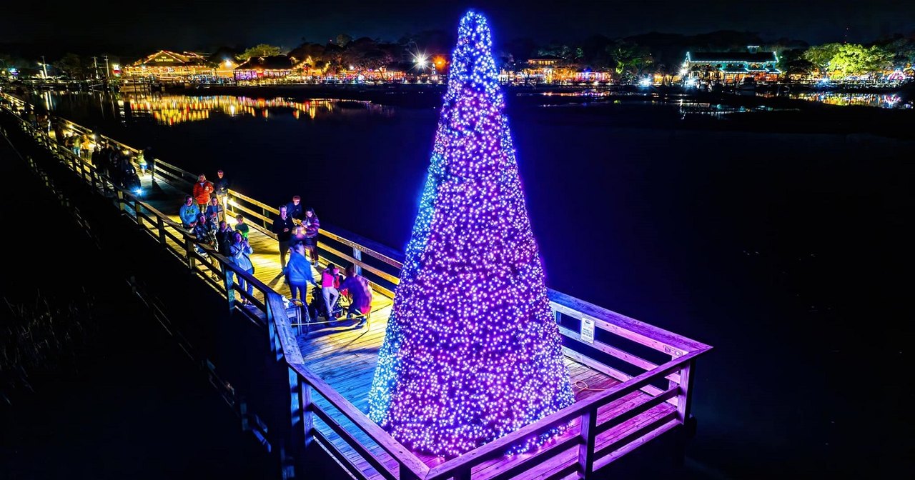 Christmas Lights in North Charleston South Carolina