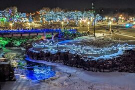 Christmas Lights in Sioux Falls South Dakota