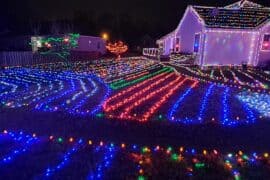 Christmas Lights in Suffolk Virginia