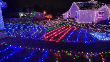 Christmas Lights in Suffolk Virginia