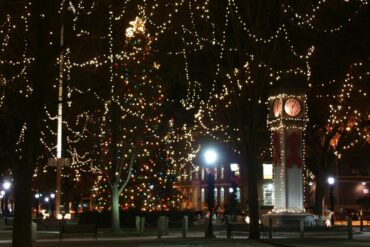 Christmas Lights in Waterbury Connecticut