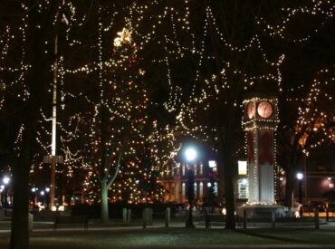 Christmas Lights in Waterbury Connecticut