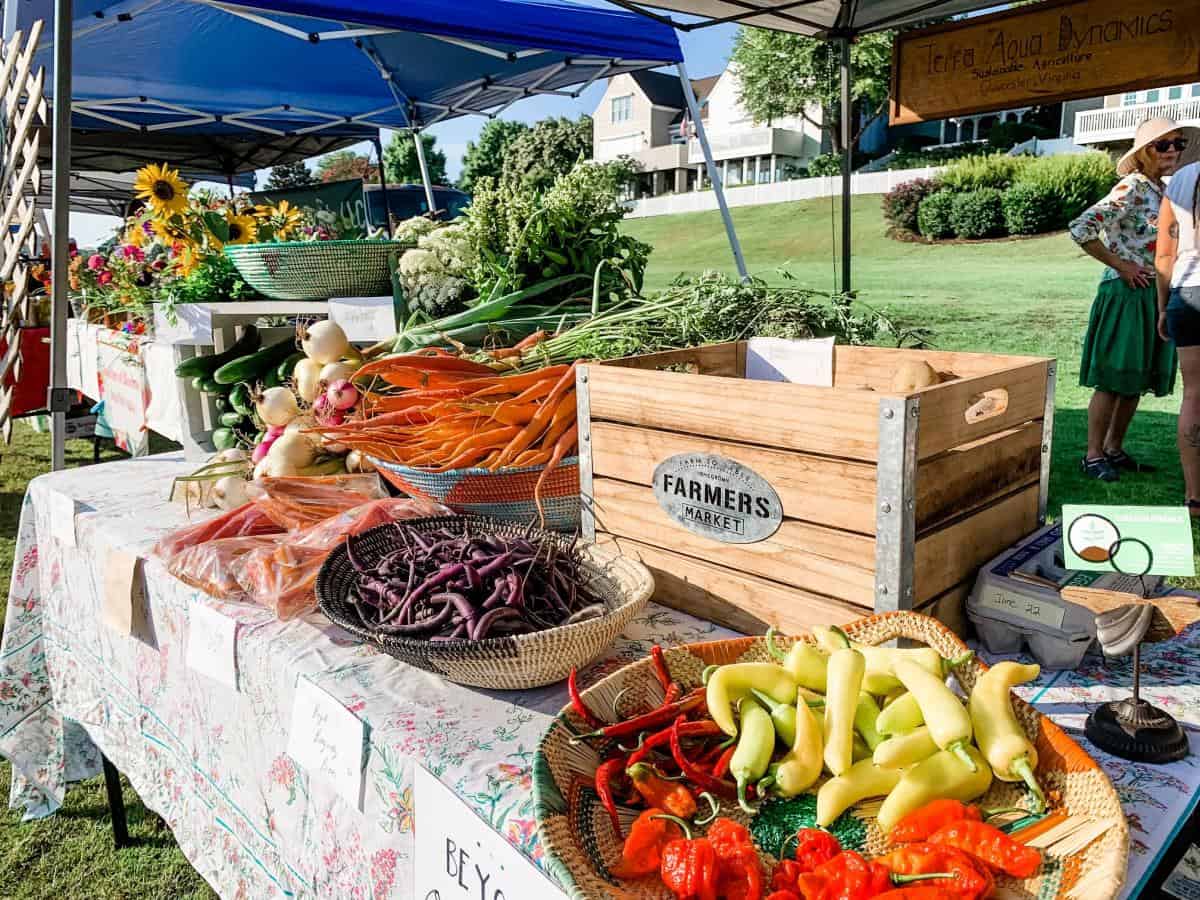 Farmers Markets in Hampton Virginia