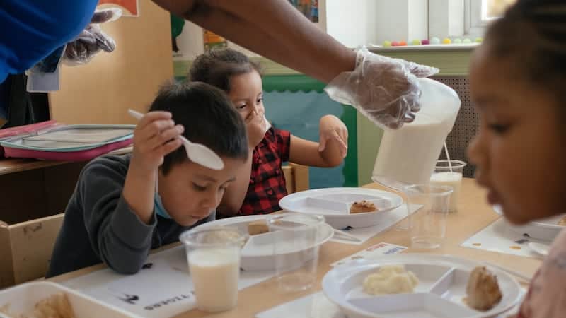 Free eating place for kids in Dale City Virginia