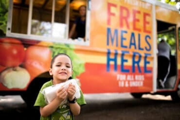 Free eating place for kids in New Haven Connecticut