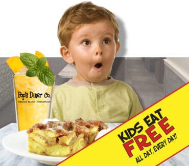 Free eating place for kids in Virginia Beach Virginia