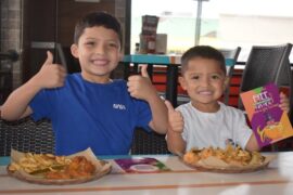 Free eating place for kids in Weston Florida