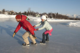 Ice Skating in Anchorage Alaska