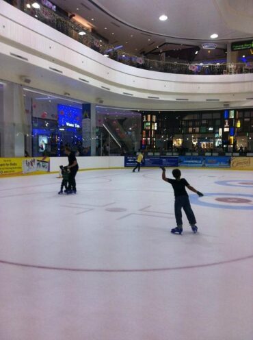 Ice Skating in Bishan