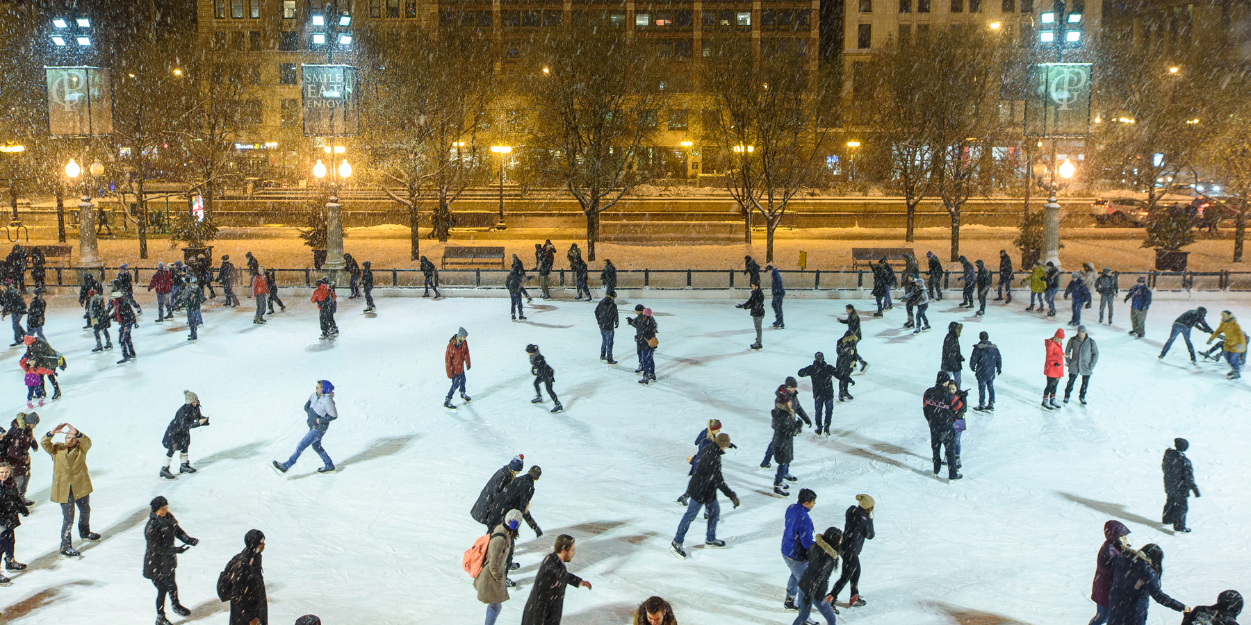 Ice Skating in Chicago Illinois