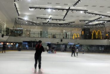 Ice Skating in Sembawang