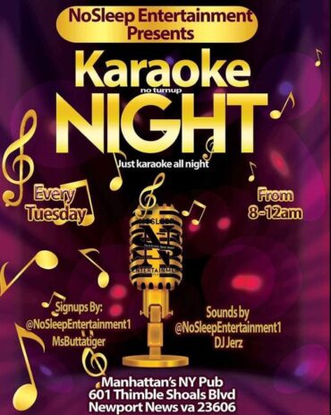 Karaoke in Newport News Virginia