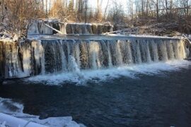 Waterfalls in Anchorage Alaska