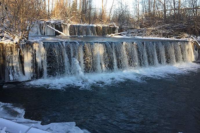 Waterfalls in Anchorage Alaska