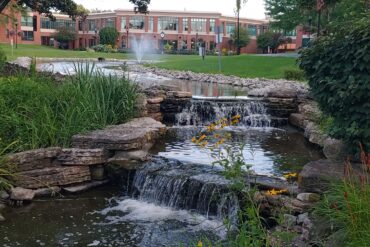 Waterfalls in Arlington Heights Illinois