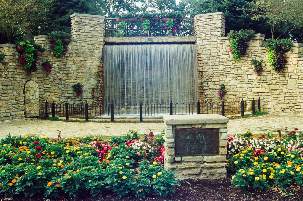 Waterfalls in Aurora Illinois