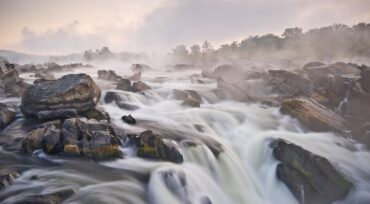 Waterfalls in Bethesda Maryland