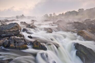 Waterfalls in Bethesda Maryland