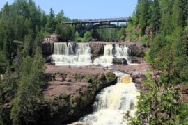 Waterfalls in Blaine Minnesota