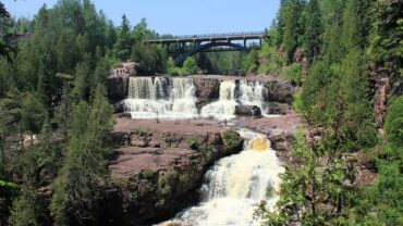 Waterfalls in Blaine Minnesota